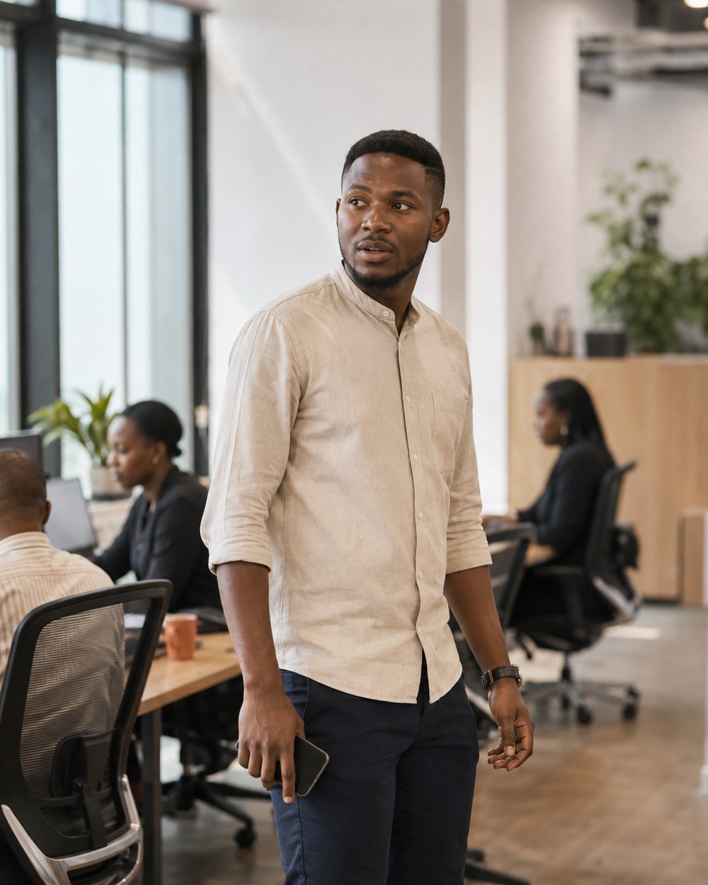 A LIFEPAGE trainee on the sales floor